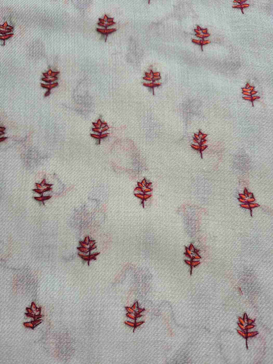 Bandana | Head or Neck scarf With Hand Sozni Work from Kashmir