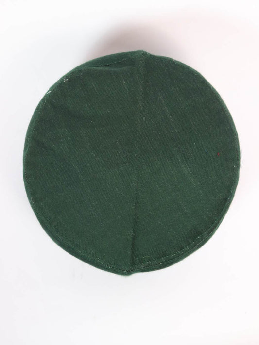 green plain cap top side