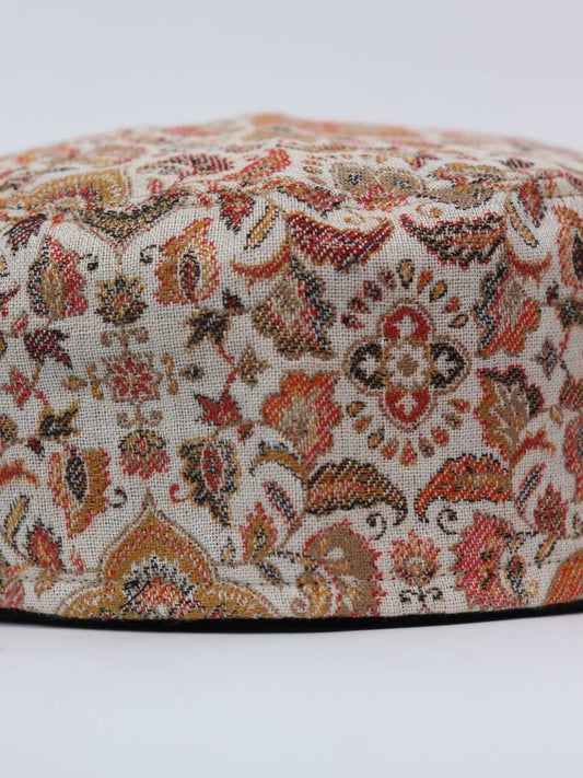 kani foldable cap in kani woven florals