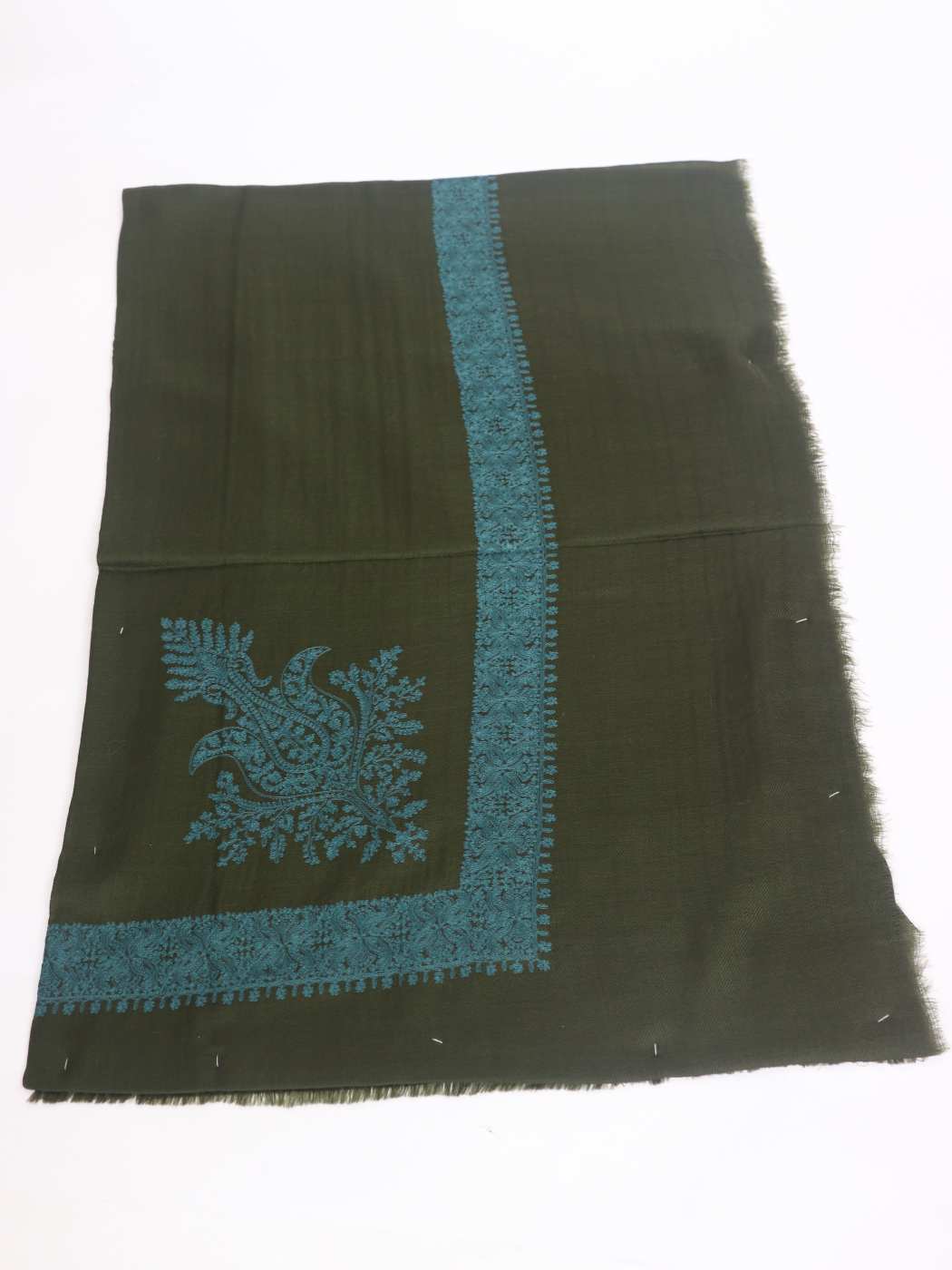Khalid Middle East Shemagh Headscarf in MP Pashmina With Embroidery