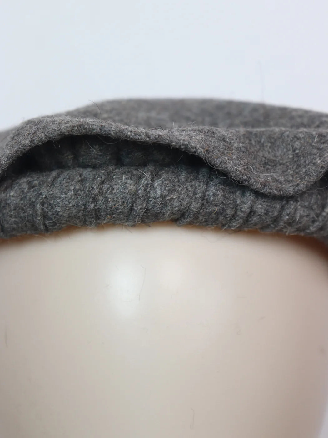 Premium Gulzar Pakol Cap In Grey With Handmade Afghani Wool