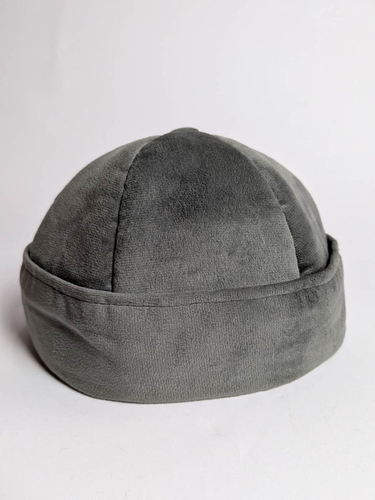 green colour cap in wool