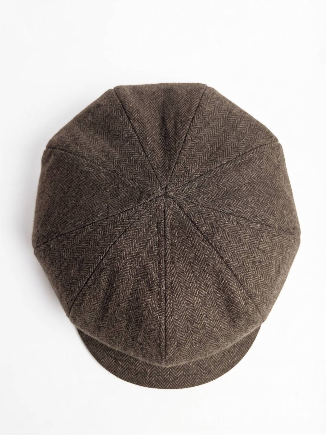French Tweed Newsboy Cap in Peaky Blinders Style | Brownish Lines