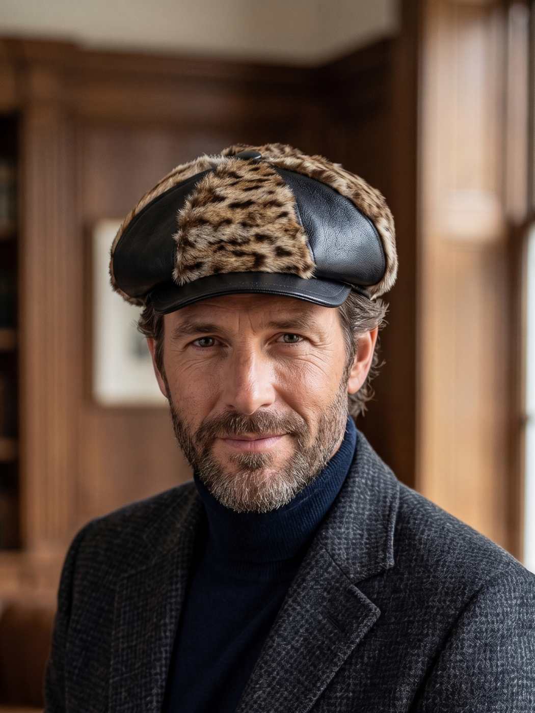 Unique French Cap | Oversized Newsboy Style