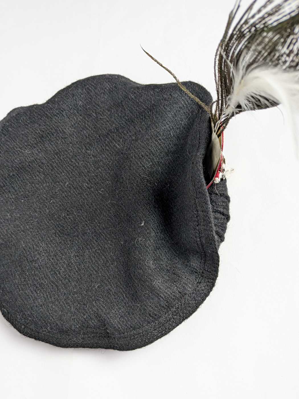 chitrali cap pakol with markhor and feather