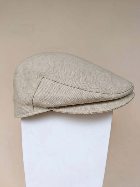 Beige Golf cap for summer