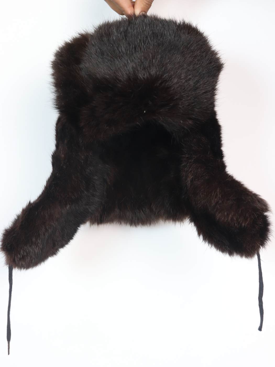 black fur cap in Kashmir