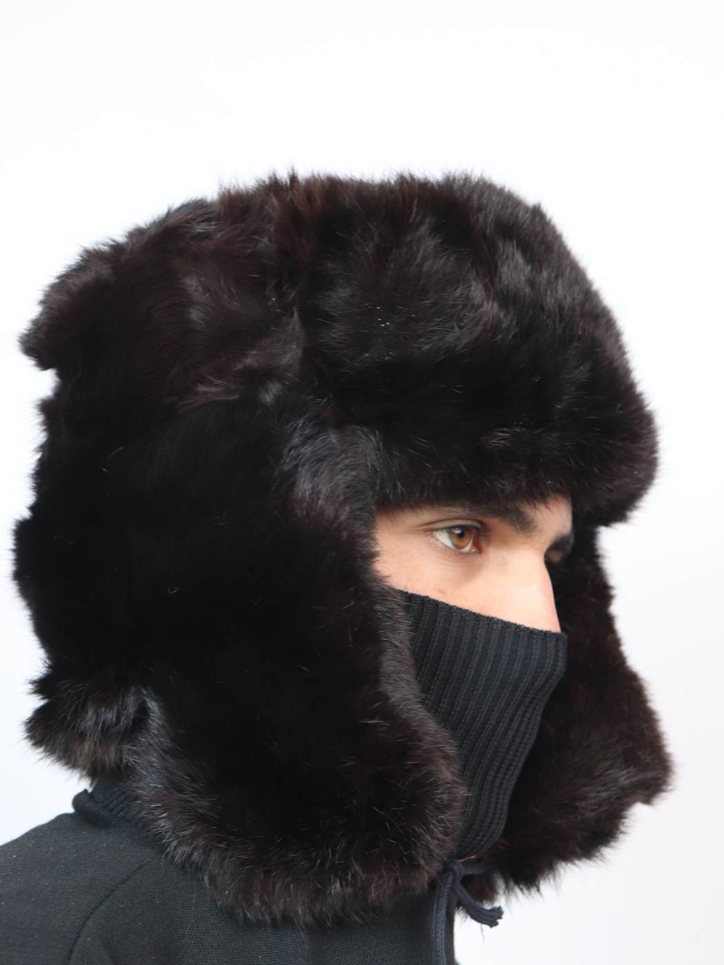 fur mink cap