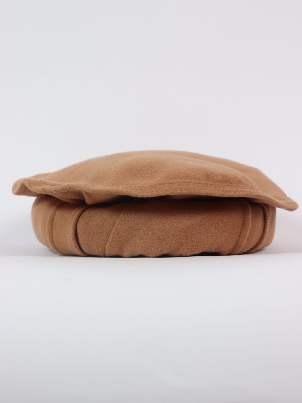 brown pakol cap