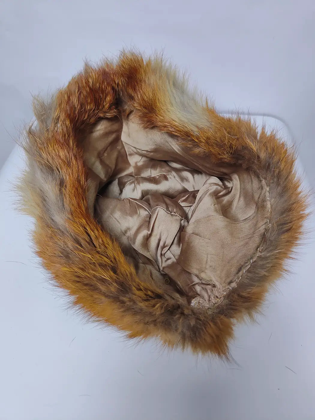 Mink Fur Cap Gulistan in Brown