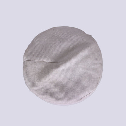Plain White Toosha Topi | Cap