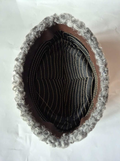 Afghani Peshwari Style Karakul Cap | Handmade Hat