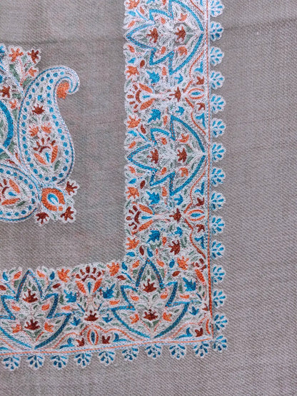 arabic rumal made in kashmir with border work