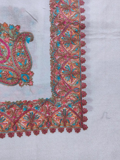 arabic rumal made in kashmir with border work