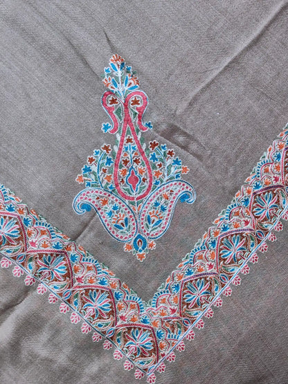 arabic rumal made in kashmir with paisley moti at corner