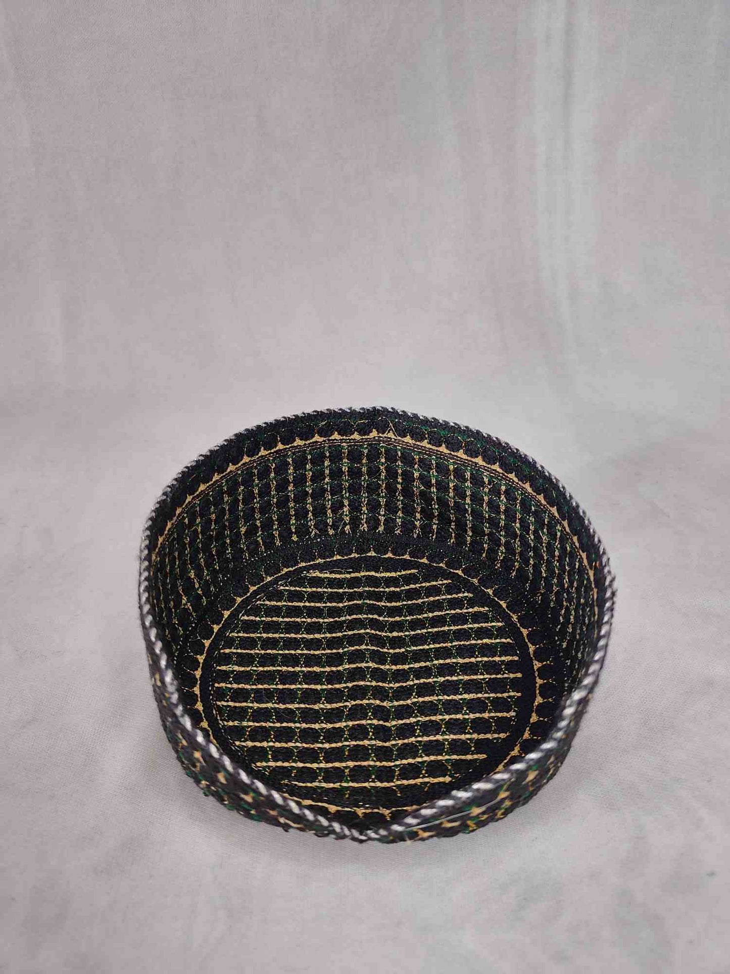 Traditional Sindhi Topi | Embroidered Shisha Cap | Balochi / Qandahari Headwear
