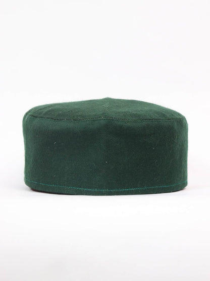 Plain Cap in Dark Green Toosha