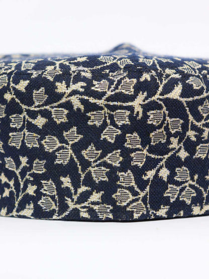navy blue cap from Kashmir 