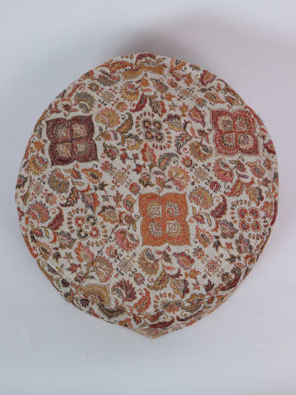 round kani cap top side in florals