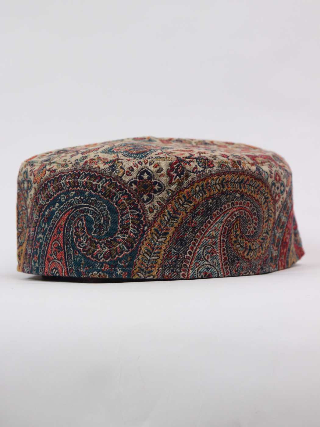 Akeel Kashmiri Classic Beige Kani Cap