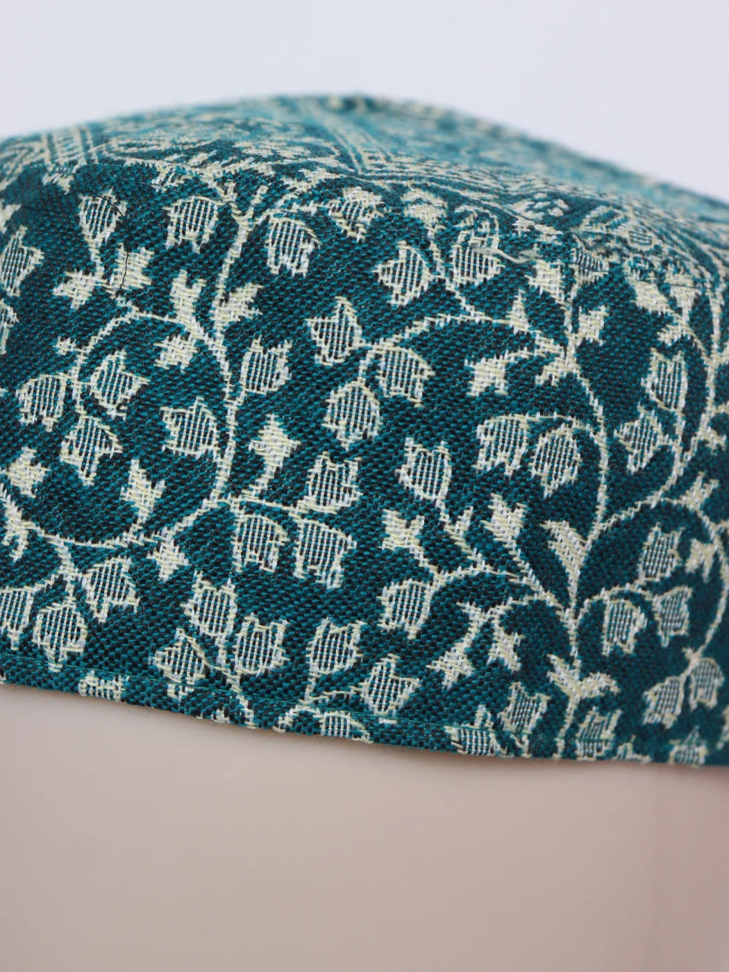 Green Kashmiri Designer Kani Cap For Men Junaid