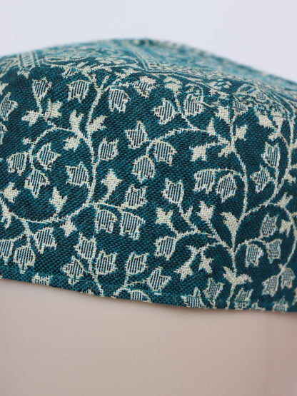 Green Kashmiri Designer Kani Cap For Men Junaid