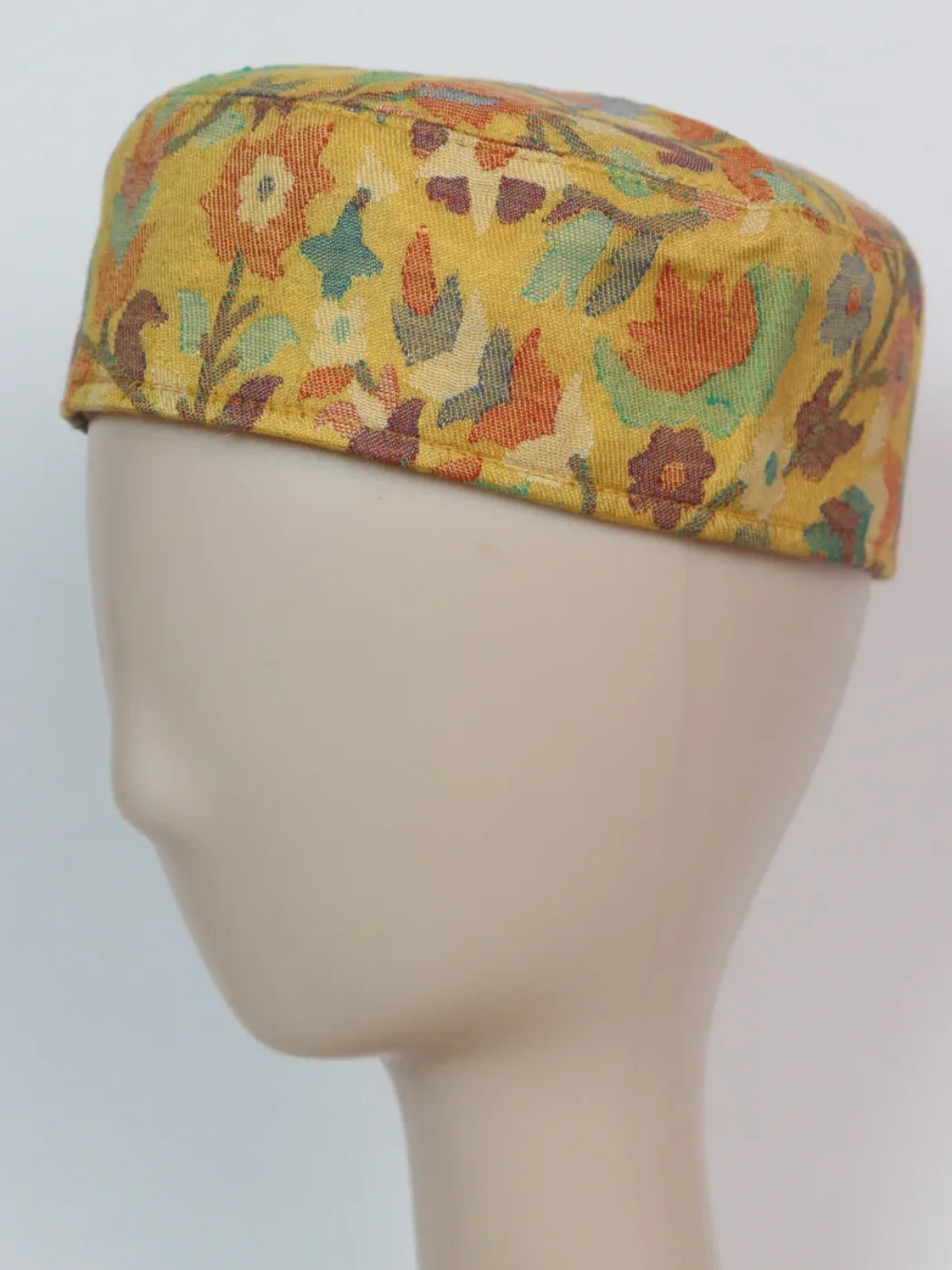 Shahib Zada Kashmiri Yellow Unique Cap For Men