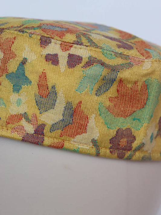 Shahib Zada Kashmiri Yellow Unique Cap For Men
