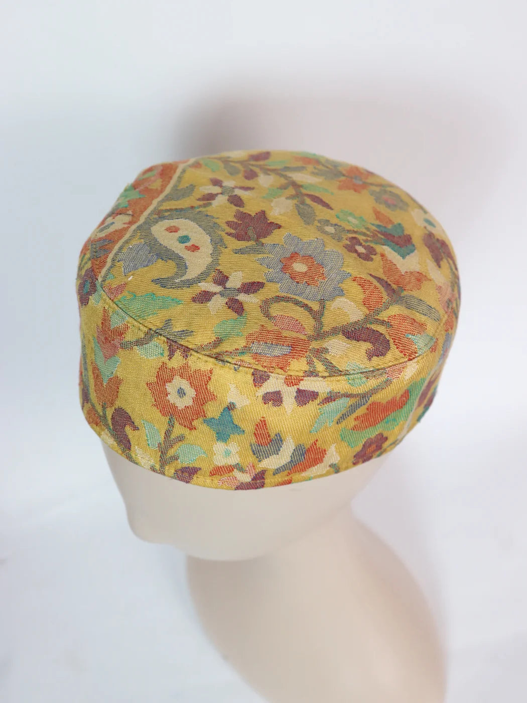 Shahib Zada Kashmiri Yellow Unique Cap For Men