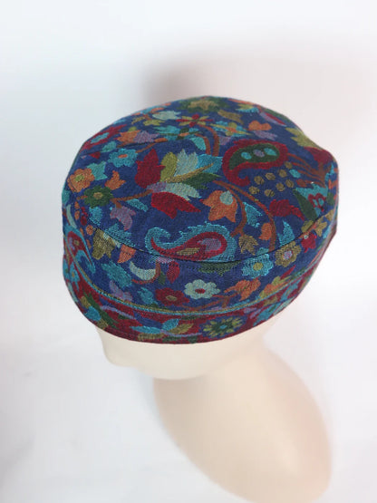 Farhan Kashmiri Blue Unique Cap For Men