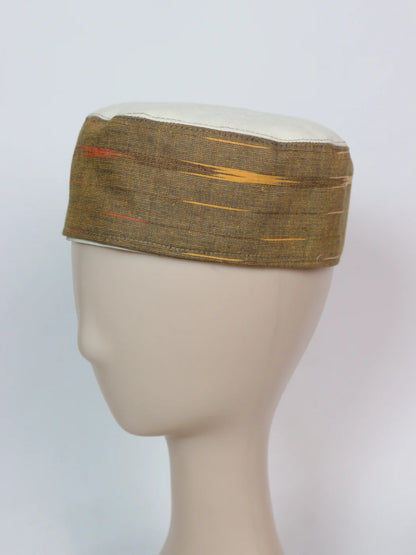 Classic Ikkat Cap For Men Sakib