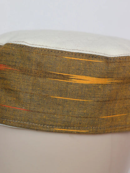 Classic Ikkat Cap For Men Sakib