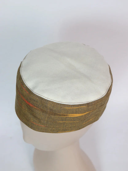 Classic Ikkat Cap For Men Sakib