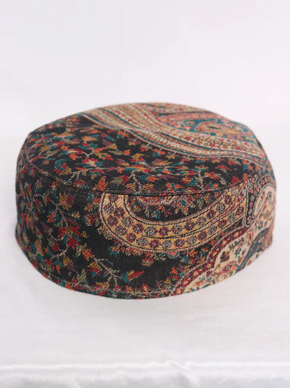 Mahraz Stylish Kashmiri Kani Cap |Topi for Men
