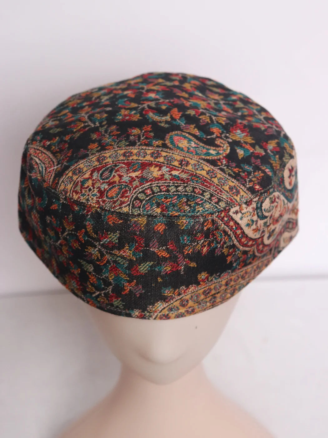 Traditional Kashmiri Handmade Kani Cap |Topi for Men Noor