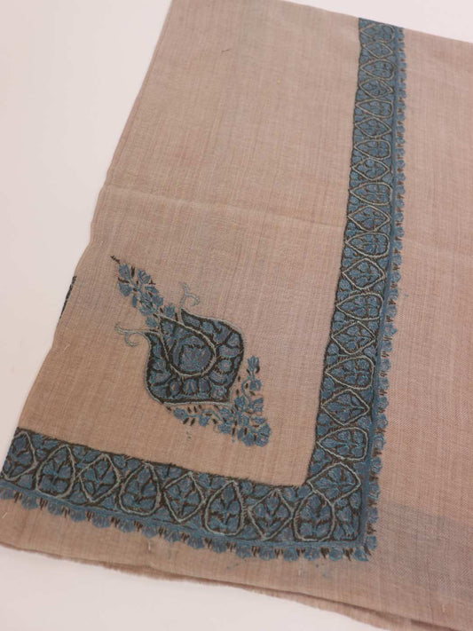 Shemagh Yemem MP Pashmina Headscarf With Kashmiri Hand Sozni Work for Men