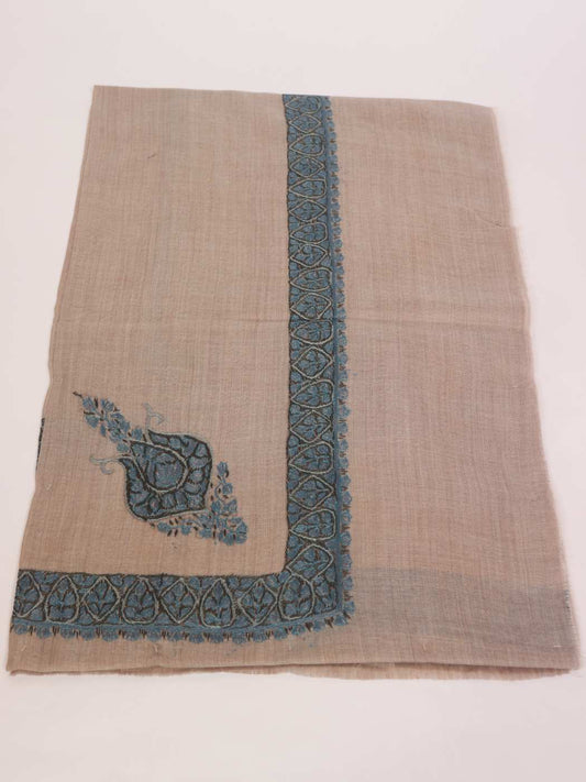 Shemagh Yemem MP Pashmina Headscarf With Kashmiri Hand Sozni Work for Men