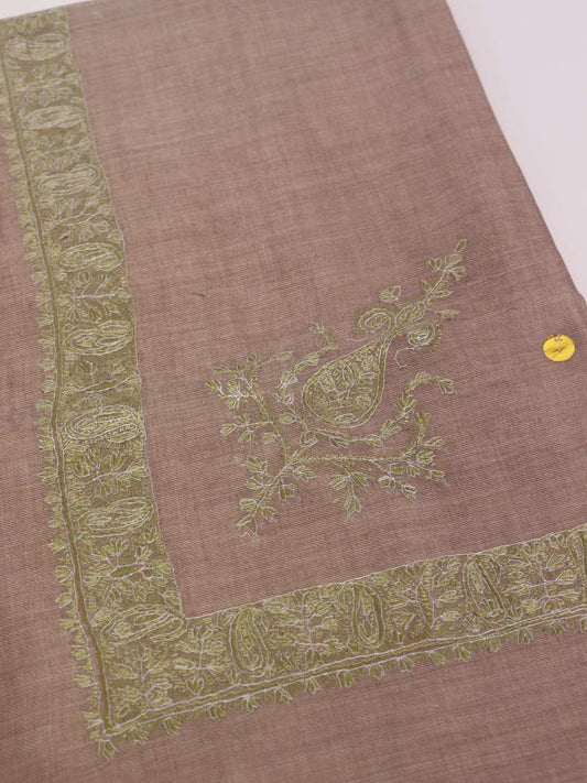 Jordan Shemagh MP Pashmina Headscarf With Kashmiri Hand Sozni Work for Men
