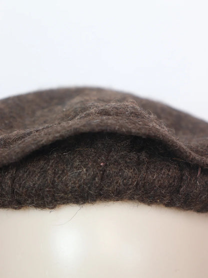 Premium Chitrali Pakol Cap | Handmade In Brown Color