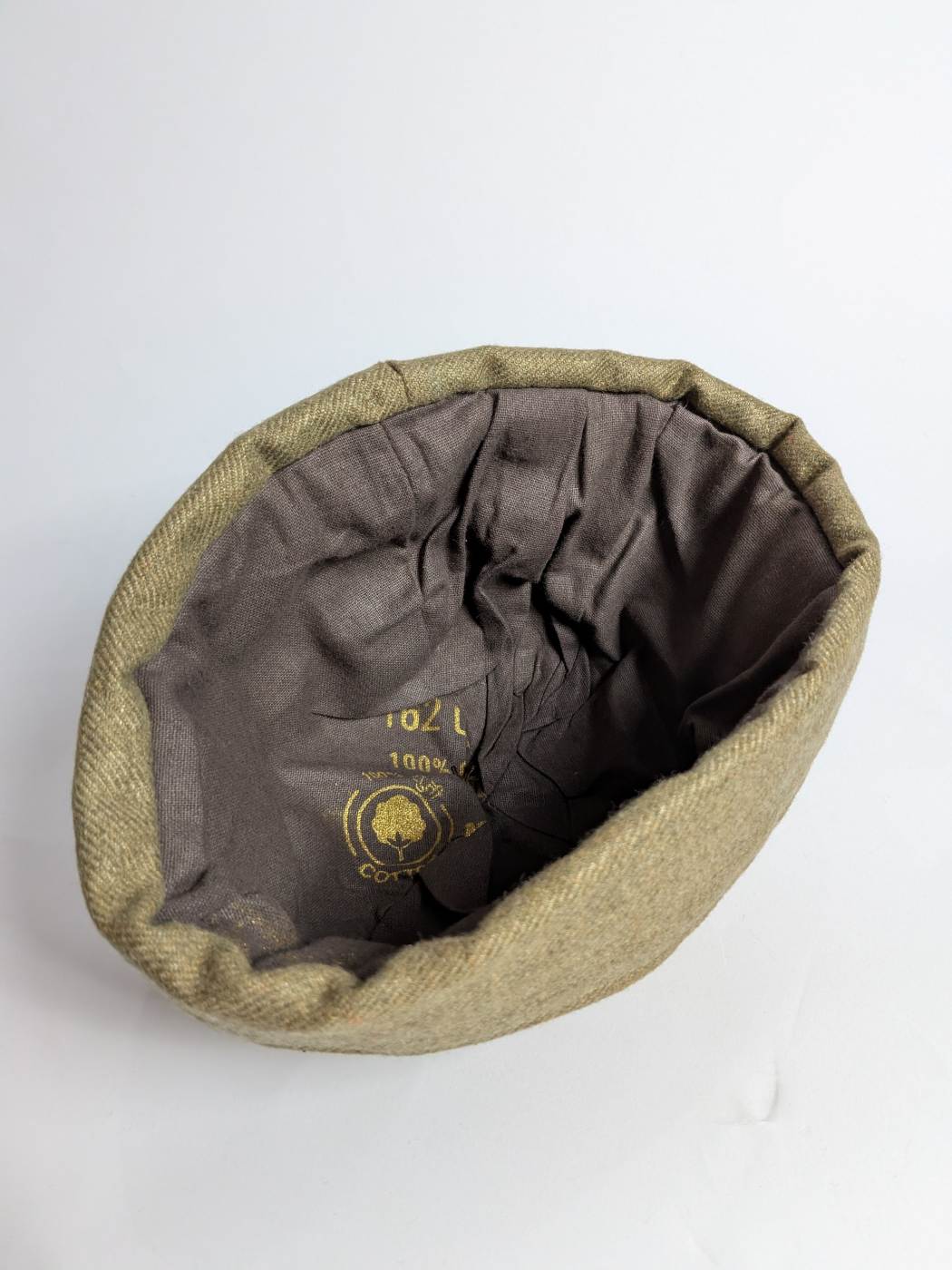 Olive Green Wool Beanie Skull Cap | Docker Hat