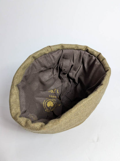 Olive Green Wool Beanie Skull Cap | Docker Hat