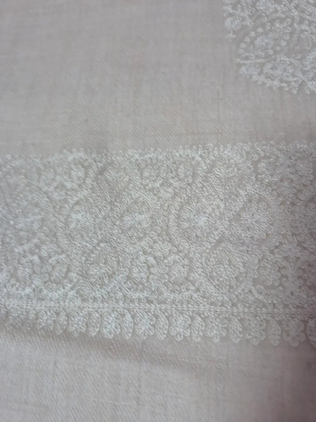 Pashmina Blend Middle East Shemagh Headscarf With Embroidery