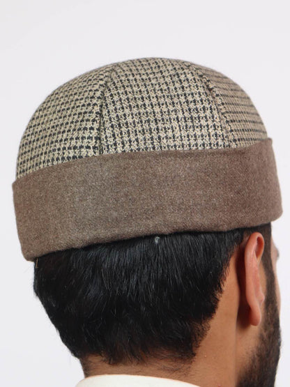 Stripy Wool Skull Cap | Beanie | Docker Hat