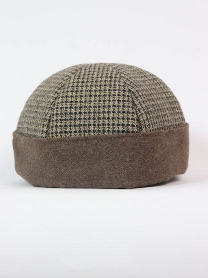 Stripy Wool Skull Cap | Beanie | Docker Hat