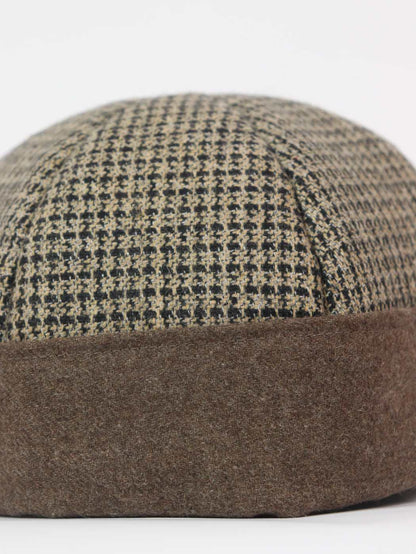 Stripy Wool Skull Cap | Beanie | Docker Hat