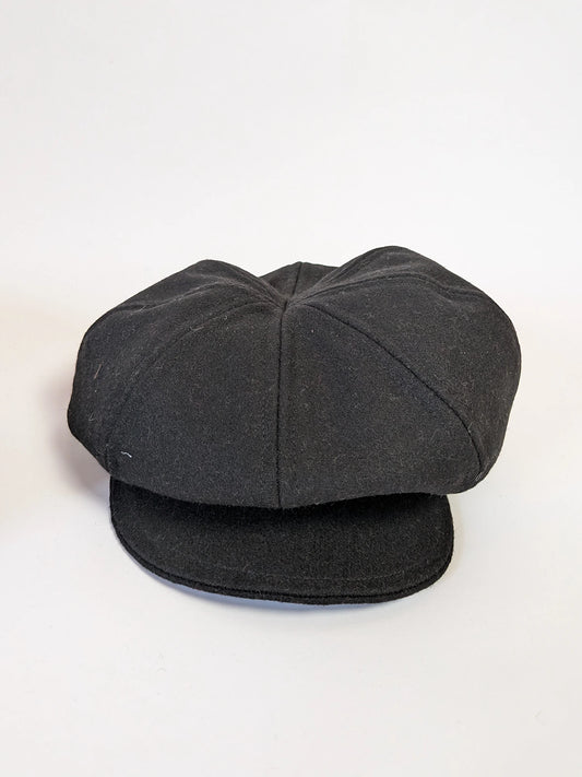 Tweed Wool Flat Cap 8 Panel | Newsboy Flat Cap