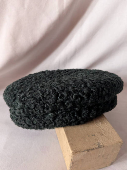 black karakul cap from Kashmir