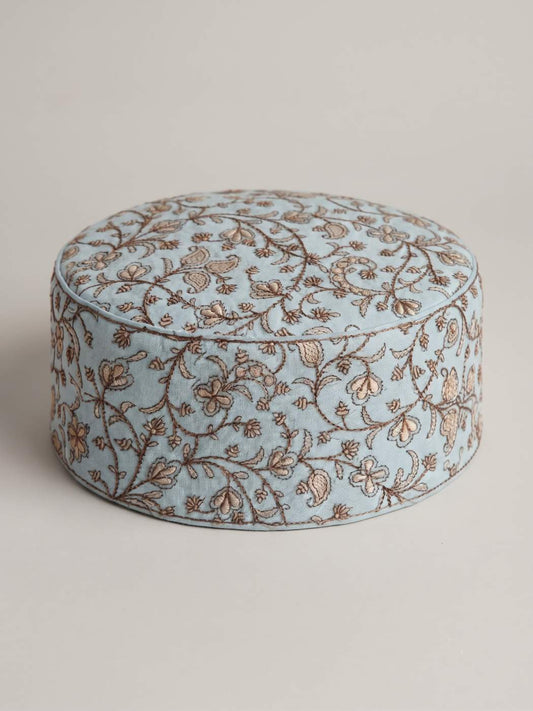 Blue Sozni Work Cap for Gents | Amanat
