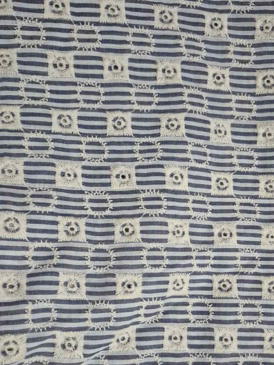 Blue Pure Cotton Cap for Men in White Box Design