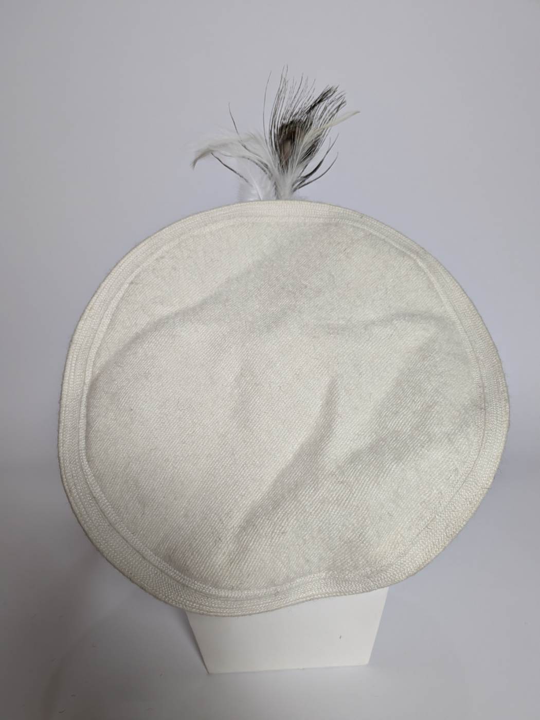 Premium Pakol Chitrali Cap with Feather Morepankh and Traditional Markhor
